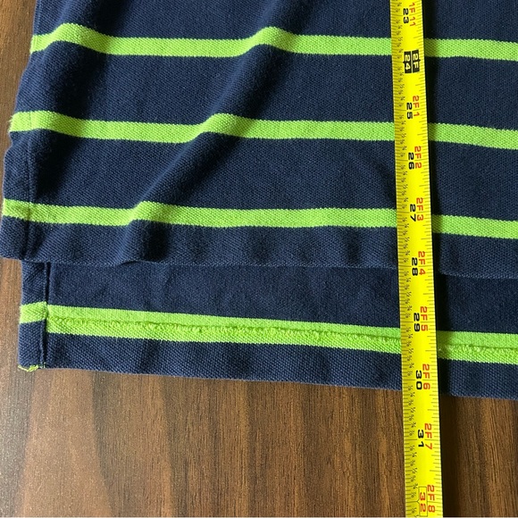 Polo Ralph Lauren’s | men’s blue and green striped polo shirt collared XL - Picture 11 of 15